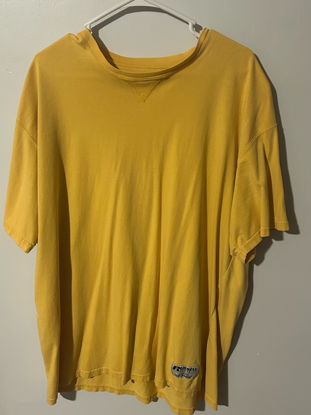 Russell Athletic Golden Yellow Crewneck Tee